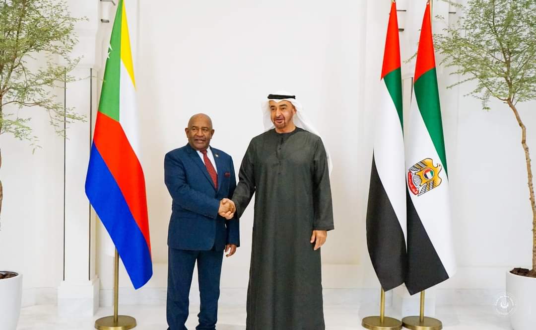 image Azali à Abu-Dhabi :  Les Comores et les Emirats renforcent leur coopération